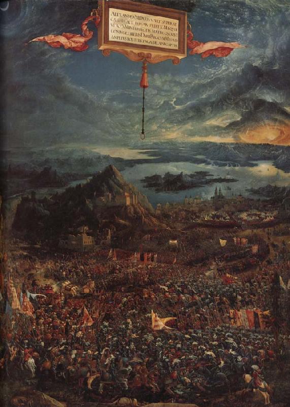 Albrecht Altdorfer The Battle of Issus